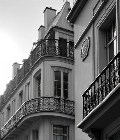 Ambiance architecturale quartier de la Gare Saint-Lazare